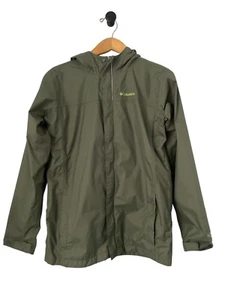 Columbia Sportswear Regenmantel grün mit Kapuze Kinder Gr. XL (18/20) - Bild 1 von 8