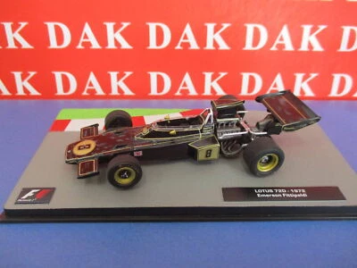 Die cast 1/43 Modellino Auto F1 Lotus 72D 1972 E. Fittipaldi - Immagine 1 di 4