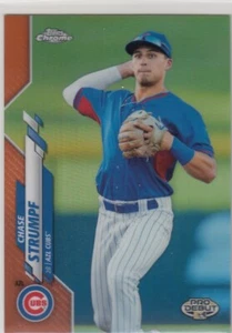 Topps Chrome Pro 2020 debut Chase Strumpf Orange Refractor 1st #29 Cubs 25/06 - Imagen 1 de 1