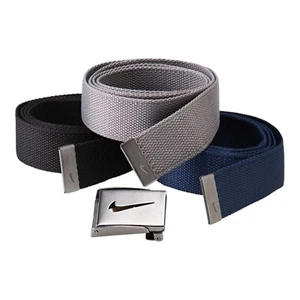 Nike Golf Men's 3 in 1 Web Pack Belts One Size Fits Most - Picture 1 of 2