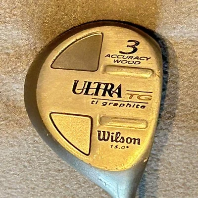 Wilson 3 Accuracy Wood Ultra TG ti Graphite 15° Ultra Regular Flex GraphiteShaft - Image 1 of 4