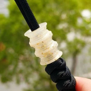 Glow in the Dark Knife Lanyard Bead Paracord Pendant Bracelet Making Bead EDC - Picture 1 of 9