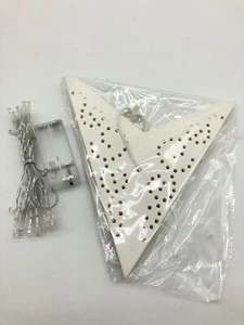 Weihnachtsstern 45cm 3D Papierstern LED Beleuchtung, Weihnachtsdeko Innen - Bild 1 von 6