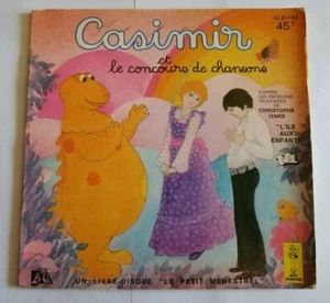CASIMIR et Le Concours De Chansons EP 7" DISQUE-LIVRE ALB-143 TV TF1 Ile enfants - Picture 1 of 6