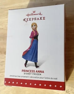 2015 Hallmark Keepsake Disney Frozen Princess Anna Christmas Tree Ornament - NIB - Picture 1 of 2