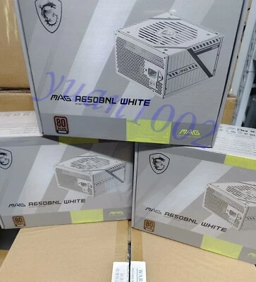 NUEVO MSI MAG A650BNL BLANCO 650W Fuente de alimentación Entrega rápida Foto 1 de 4