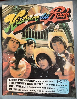Histoire du Rock No. 22 Monkees cover 1973 Eddie Cochran Everly Brothers - Image 1 of 4