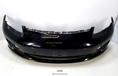 ✅ 10-13 OEM Porsche Panamera 970 Front Bumper Cover Panel Black Assy NOTE* - Image 1 of 4