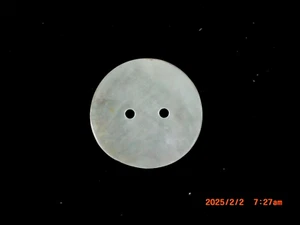 Abalone Shell 2 Hole Drilled 1 1/4 " Discs - Picture 1 of 1