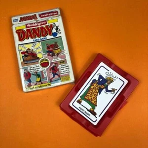 Vintage The Dandy Comic Desperate Dan Bananaman XL Playing Cards Game Set 1980s - Picture 1 of 6