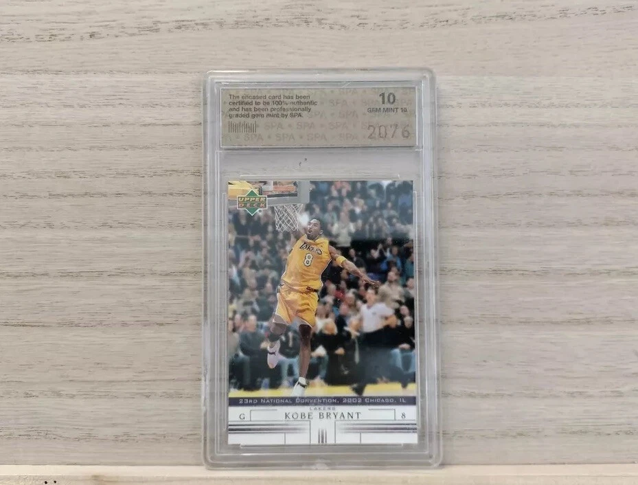 2002 Kobe Bryant Upper Deck Card # N-13 SPA Gem 10 - Image 1 of 4