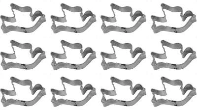1 Dozen 12 Mini Dove 1.5''  Cookie Cutters Party Favors Metal - image 1 of 4