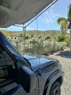 31" Stainless Steel Antenna Mast Power AM/FM for JEEP COMMANDER 2006-2010 New - Image 1 of 4