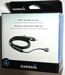 GARMIN GTM 20 Lifetime Traffic Receiver Power Cord for Nuvi 760 765T 775 855 GPS
