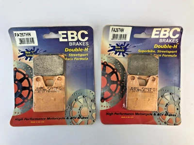 EBC BRAKE PADS FA267HH 2 PACKS OF DOUBLE H SINTERED BRAKE PADS - Image 1 of 4