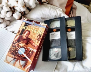 Vintage Ben-Hur Boxed Set (VHS, 1996, 2-Tape Set) Charlton Heston 1959 - Picture 1 of 11