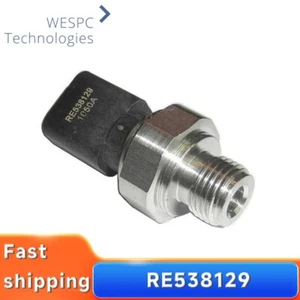 RE538129 Fuel Pressure Sensor For John Deere Dozer 1050K Loader 824K 844K Truck - Picture 1 of 3