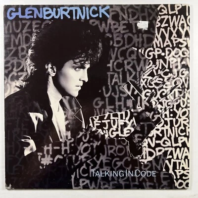 GLEN BURTNICK “Talking In Code” Promo LP/A&M SP-6-5114 (EX) 1986 - Image 1 of 4