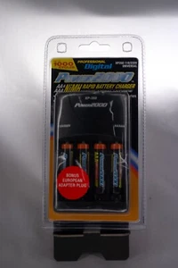 Cargador de batería profesional digital Power2000 rápido para pilas AA & AAA XP- - Imagen 1 de 2