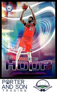 Joel Embiid Hoopla 2023-24 Hoops #12 Philadelphia 76ers Basketball Karte - Bild 1 von 2