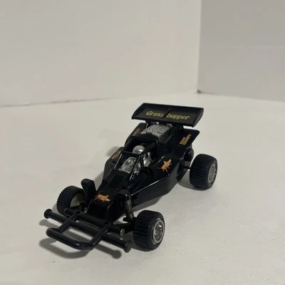 VINTAGE 1985 ROAD CHAMPS GRASSHOPPER PULL BACK RACER - TESTED - Image 1 of 4