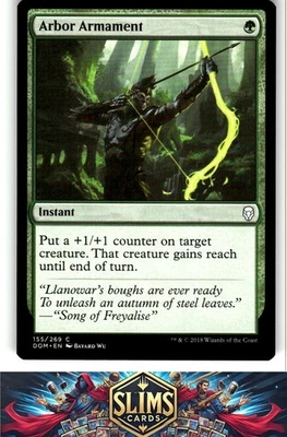 Magic the Gathering MTG Dominaria Arbor Armament #155 Buy 2 Get 1 - Image 1 of 2