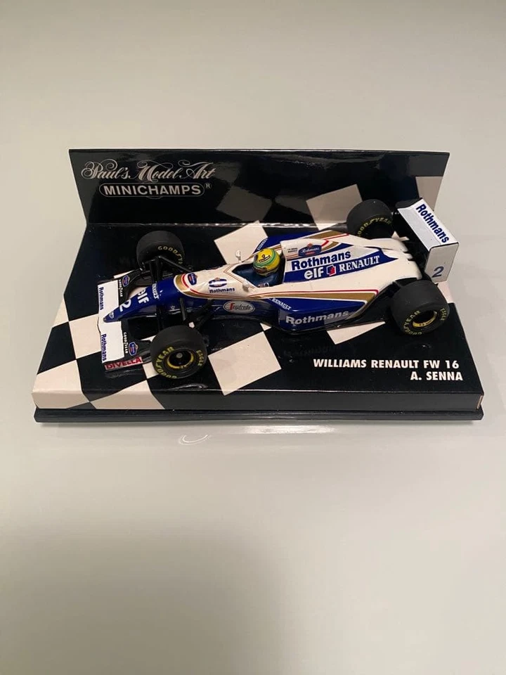 1/43 Williams Renault FW16 Ayrton Senna Rothmans specification - Image 1 of 4