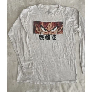 Dragon Ballz Son Goku Early T-Shirt Men’s Size M Official Long Sleeve 90s Y2K - Picture 1 of 8