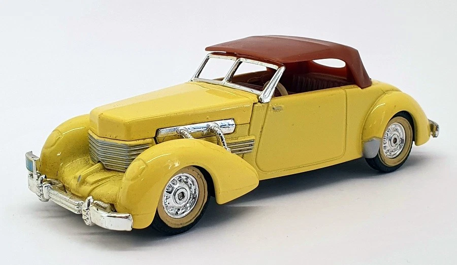 Matchbox Appx 12cm Long Diecast Model Car Y-18 - Cord - Yellow - Image 1 of 4