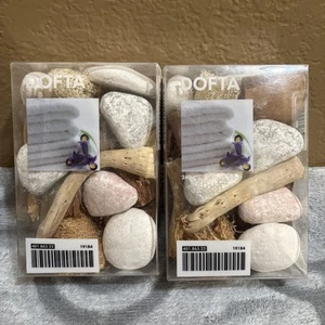 Ikea Gift Set DOFTA Bundle of 2 Boxes Natural Filler Potpourri Rustic Decor - Picture 1 of 9