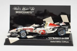 400060112 F1 Honda RA106 J.Button Hungary GP 2006 1st Win Minichamps 1/43 - Picture 1 of 5