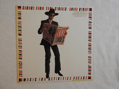 David Byrne "Sounds From True Stories" Pristine NEVER PLAYED 1986 Vinyl Pressing - Image 1 of 4