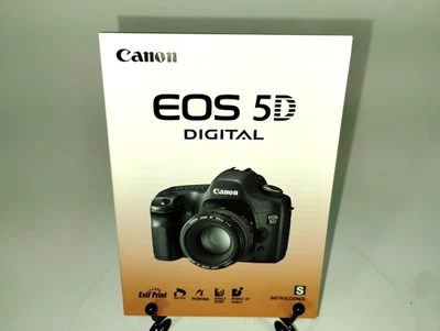 佳能 EOS 5D 原始设备制造商 数码单反相机说明书 * * 西班牙 * * — 第 1/3 张图片