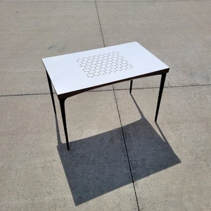 Seltener Heywood Wakefield Contessa Honeycomb Beistelltisch Mid Century Modern - Bild 1 von 9