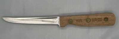 复古芝加哥餐具 62S,5 英寸 Boning/实用刀,带核桃秤,美国 — 第 1/2 张图片