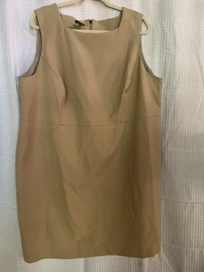 Vestido Vaina Talbots Mujer 22w Pequeño Caqui - Imagen 1 de 5
