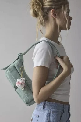 Bolso de Hombro BAGGU UO Exclusivo SEAFOAM Mini Carga Nylon Espuma de Mar Foto 1 de 4