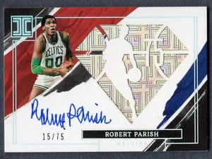 2021-22 Panini Impeccable Robert Parish NBA 75th Anniversary Auto 15/75 #HX - Picture 1 of 2