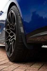 AP Carbon Fibre Arch Guards / Mudflaps for BMW M3 G80 / G81 Touring - Picture 1 of 4