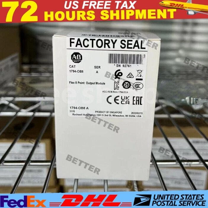 2022 Newest AB 1794-OB8 Flex 8 Point Digital Output Module 1794OB8 US Free Tax - Image 1 of 1
