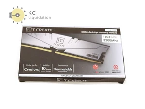 T-Create Classic 16GB Kit 2x8GB DDR4 3200MHz RAM Memory TTCCD48G3200HC22BK - Picture 1 of 7