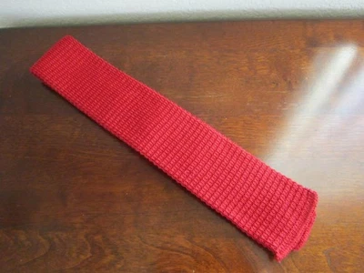 ALGODÓN POR CORBATA DE GALLO ROJO 100% ALGODÓN LISLE ETIQUETA ORIGINAL 2 1/4" X 52" Foto 1 de 3