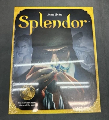 Splendor Board Game Space Cowboy 2016 Golden Geek Card 2016-1/SPL01/LU001 NEW - Image 1 of 2