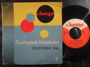 DIE KLINGENDE MONATSSCHAU Werbeplatte Dez. 1961 / SP DDR 1961 AMIGA Sp.U.187/188 - Bild 1 von 4