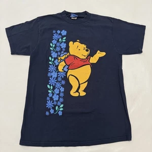 Maglietta Winnie the Pooh vintage uomo grande Disney fiori cartone animato anni 90 maglietta - Foto 1 di 10