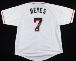 Jose Reyes Miami Marlins Jersey (JSA COA) 3xN.L. Stolen Base Leader 2005-2007 SS - Picture 1 of 6