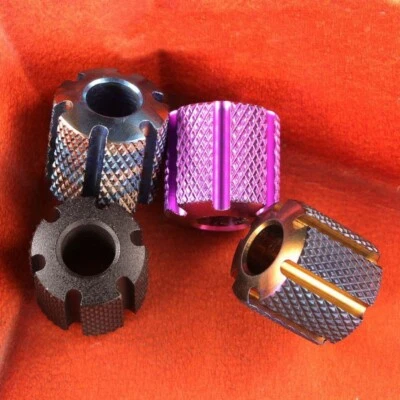 Titanium Knife Lanyard Bead EDC Paracord Necklace Pendant Bracelet DIY Bead Gift - Image 1 of 4