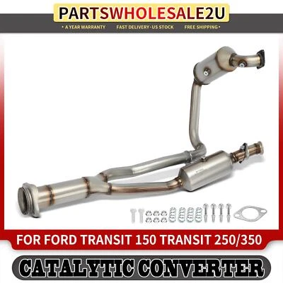 Nuevo convertidor catalítico delantero para Ford Transit-150 Transit-250 Transit-350 15-19 Foto 1 de 4