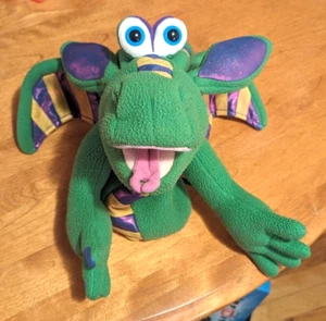 Melissa and Doug Green Smoulder The Dragon Hand Puppet Pretend Play theater toy - Picture 1 of 10