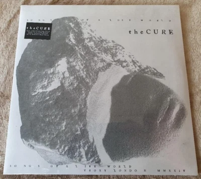 The Cure : Songs Of A Lost World + Live MMXXIV. Black+Clear 180g  Vinyl LP's NEW Foto 1 de 2